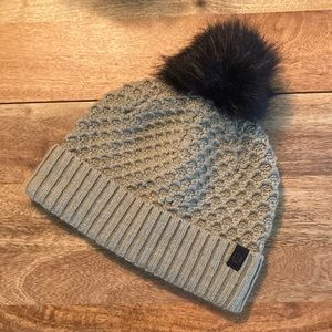 Lululemon Pom perfection beanie- sage green with black pom